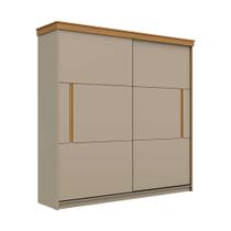 Guarda Roupa Casal 2,25m Portas de Correr 3 Gavetas 100% MDF