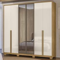 Guarda Roupa Casal 240cm 6 Portas Saara Freijó/Off Z17 - Mpozenato Guarda Roupa Casal 240cm 6 Portas Saara Freijó/Off Z17 - Mpozenato