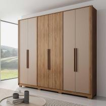 Guarda Roupa Casal 243cm x 227,5cm com 6 Portas e 4 Gavetas Guarda Roupa Casal 243cm x 227,5cm com 6 Portas e 4 Gavetas