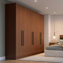 Guarda Roupa Casal 2,43m com 6 Portas e 3 Gavetas 100% MDF Guarda Roupa Casal 2,43m com 6 Portas e 3 Gavetas 100% MDF