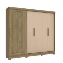 Guarda Roupa Casal 245cm 5 portas 4 gavetas com pés CB03N564 Kappesberg Guarda Roupa Casal 245cm 5 portas 4 gavetas com pés CB03N564 Kappesberg