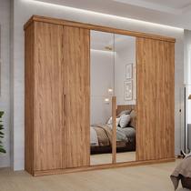 Guarda-Roupa Casal 267cm 6 Portas com Espelho 100% MDF Linhares Espresso Móveis