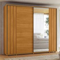 Guarda Roupa Casal 278cm 2 portas 8 Gavetas 1 Espelho Dali