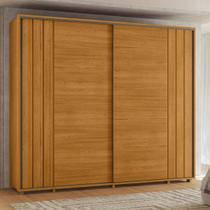 Guarda Roupa Casal 278cm 2 portas 8 Gavetas Dali Madetec