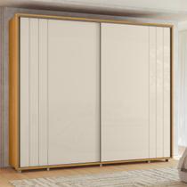 Guarda Roupa Casal 278cm 2 portas 8 Gavetas Dali Madetec