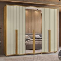 Guarda Roupa Casal 278cm 6 Portas 6 Gaveta 2 Espellho Volpi Guarda Roupa Casal 278cm 6 Portas 6 Gaveta 2 Espellho Volpi