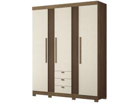 Guarda-roupa Casal 3 Portas 3 Gavetas Santos Andirá Aurora 3.3 Guarda-roupa Casal 3 Portas 3 Gavetas Santos Andirá Aurora 3.3