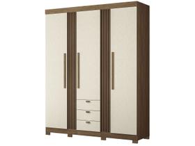 Guarda-roupa Casal 3 Portas 3 Gavetas Santos Andirá Aurora 3.3 Guarda-roupa Casal 3 Portas 3 Gavetas Santos Andirá Aurora 3.3