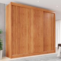 Guarda-roupa Casal 3 Portas 4 Gavetas Atenas