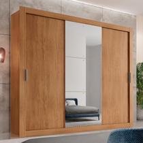 Guarda Roupa Casal 3 Portas 4 Gavetas MDF Betha