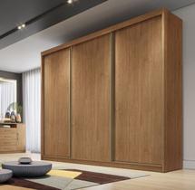Guarda Roupa Casal 3 Portas 8 Gavetas - Londres-Cumaru - Móveis Novo Horizonte Guarda Roupa Casal 3 Portas 8 Gavetas - Londres-Cumaru - Móveis Novo Horizonte