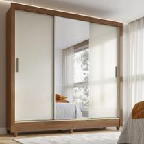 Guarda-Roupa Casal 3 Portas de Corre Com Espelho França Santos Andirá Guarda-Roupa Casal 3 Portas de Corre Com Espelho França Santos Andirá