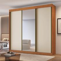 Guarda-roupa Casal 3 Portas de Correr 100% Mdf Chicago Guarda-roupa Casal 3 Portas de Correr 100% Mdf Chicago