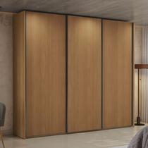 Guarda Roupa Casal 3 Portas de Correr 4 Gavetas 260cm T582 Kappesberg