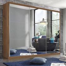 Guarda Roupa Casal 3 Portas de Correr 4 Gavetas e 9 Espelhos Rennes Minastex Guarda Roupa Casal 3 Portas de Correr 4 Gavetas e 9 Espelhos Rennes Minastex