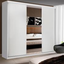 Guarda Roupa Casal 3 Portas de Correr e 3 Espelhos Evidence Minastex Guarda Roupa Casal 3 Portas de Correr e 3 Espelhos Evidence Minastex