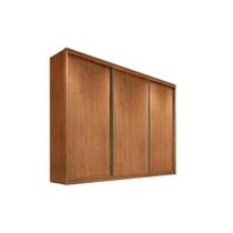 Guarda Roupa Casal 3 Portas de Correr e 6 Gavetas Toulon Cumaru - Novo Horizonte