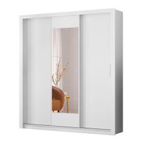 Guarda Roupa Casal 3 Portas Deslizantes Vero Branco 32270 Demóbile