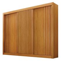 Guarda Roupa Casal 3 Portas Milano Cinamomo - Leifer Móveis
