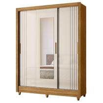 Guarda Roupa Casal 3P Espelho 164 cm Bolivia Moval Guarda Roupa Casal 3P Espelho 164 cm Bolivia Moval