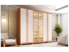Guarda-roupa Casal 4 Gavetas 6 Portas Caemmun Acacius