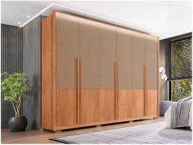 Guarda-roupa Casal 4 Gavetas 6 Portas Caemmun Francis