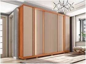 Guarda-roupa Casal 4 Gavetas 6 Portas Caemmun Mestre Guarda-roupa Casal 4 Gavetas 6 Portas Caemmun Mestre