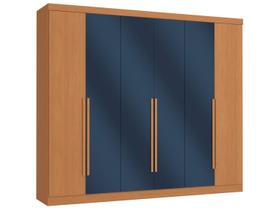 Guarda-roupa Casal 4 Gavetas 6 Portas Kappesberg Roma