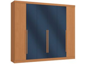 Guarda-roupa Casal 4 Gavetas 6 Portas Kappesberg Roma