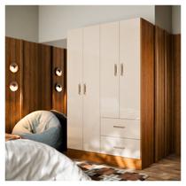 Guarda Roupa Casal 4 Portas 2 Gavetas 90cm Panama Guarda Roupa Casal 4 Portas 2 Gavetas 90cm Panama