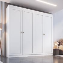 Guarda-roupa Casal 4 Portas 2 Gavetas Americano/provençal Ele e Ela Europa