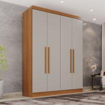 Guarda-roupa Casal 4 Portas 2 Gavetas França
