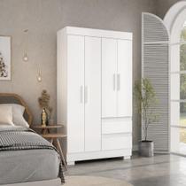 Guarda-Roupa Casal 4 Portas 2 Gavetas Maya ACP Guarda-Roupa Casal 4 Portas 2 Gavetas Maya ACP