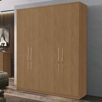 Guarda Roupa Casal 4 Portas 3 Gavetas 100% MDF Spazio