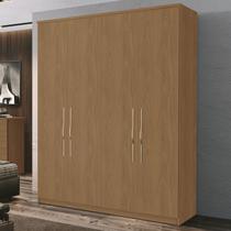Guarda Roupa Casal 4 Portas 3 Gavetas 100% MDF Spazio