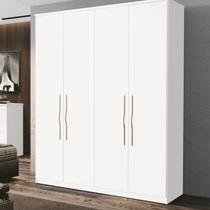 Guarda Roupa Casal 4 Portas 3 Gavetas 100% MDF Spazio