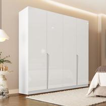 Guarda-roupa Casal 4 Portas 4 Gavetas Porto