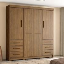 Guarda Roupa Casal 4 Portas 6 Gavetas Estrela Guarda Roupa Casal 4 Portas 6 Gavetas Estrela