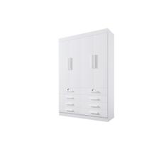 Guarda Roupa Casal 4 portas 8 gavetas Monaco Plus DDoro Guarda Roupa Casal 4 portas 8 gavetas Monaco Plus DDoro