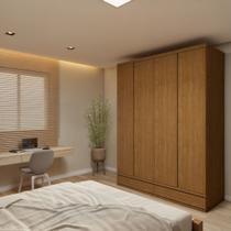 Guarda Roupa Casal 4 Portas com 5 Gavetas 100% MDF Urbano