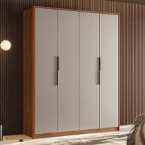 Guarda Roupa Casal 4 Portas e 3 Gavetas Grécia