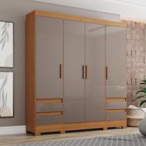 Guarda-roupa Casal 4 Portas e 4 Gavetas B383 Guarda-roupa Casal 4 Portas e 4 Gavetas B383