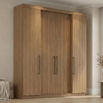 Guarda Roupa Casal 4 Portas e 4 Gavetas Berlim Cedro Guarda Roupa Casal 4 Portas e 4 Gavetas Berlim Cedro