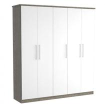 Guarda-Roupa Casal 5 Portas 2 Gavetas Foscarini