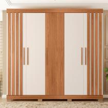 Guarda Roupa Casal 5 Portas 2 Gavetas Marta Marrom Caemmun Guarda Roupa Casal 5 Portas 2 Gavetas Marta Marrom Caemmun