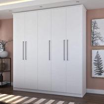 Guarda-Roupa Casal 5 Portas 975P Branco