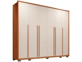 Guarda-roupa Casal 6 Gavetas 6 Portas Caemmun Milanus