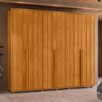 Guarda-Roupa Casal 6 Portas 100% MDF com Pés Volpi