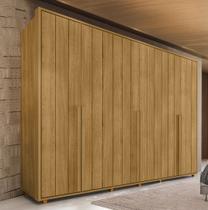 Guarda-Roupa Casal 6 Portas 100% MDF com Pés Volpi Marrom/Cumaru Guarda-Roupa Casal 6 Portas 100% MDF com Pés Volpi Marrom/Cumaru