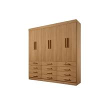 Guarda Roupa Casal 6 portas 12 gavetas Monaco Plus DDoro